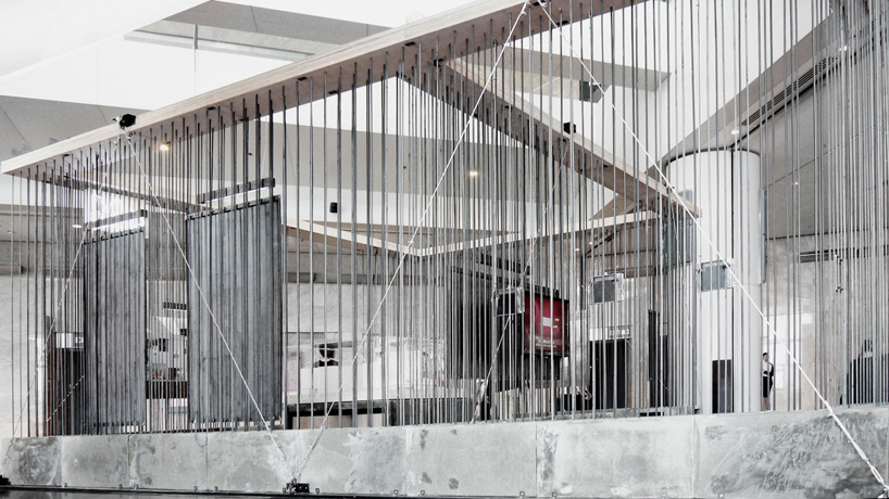 cheungvogl installation structure M+ hong kong designboom