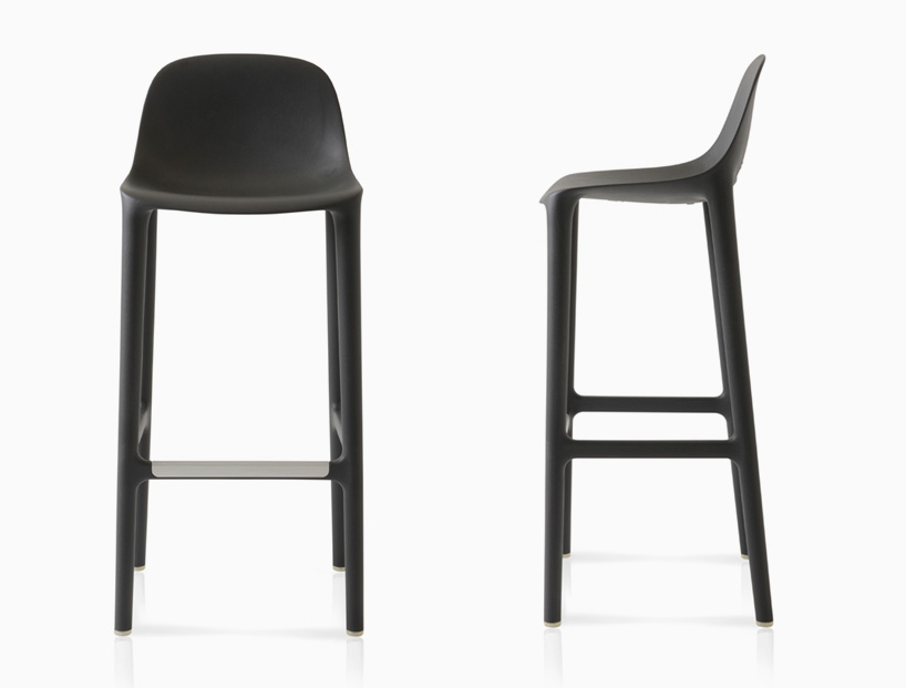 philippe starck extends broom collection for emeco with stools