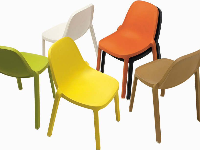 philippe starck extends broom collection for emeco with stools