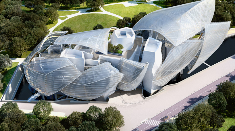 frank gehry fondation louis vuitton paris designboom