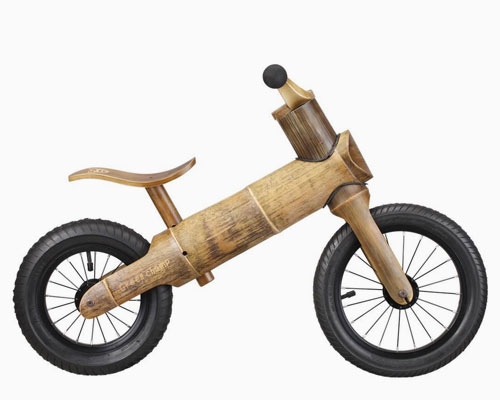 greenchamp crafts sustainable bamboo balance bikes for children