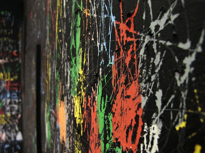 itay ohaly colored memories etched on black walls