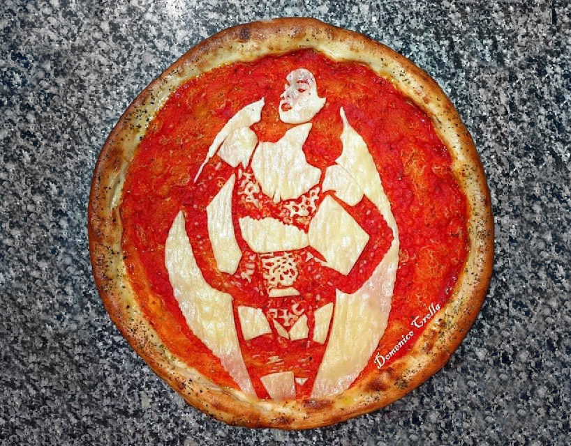domenico crolla serves up celebrity pizza portraits