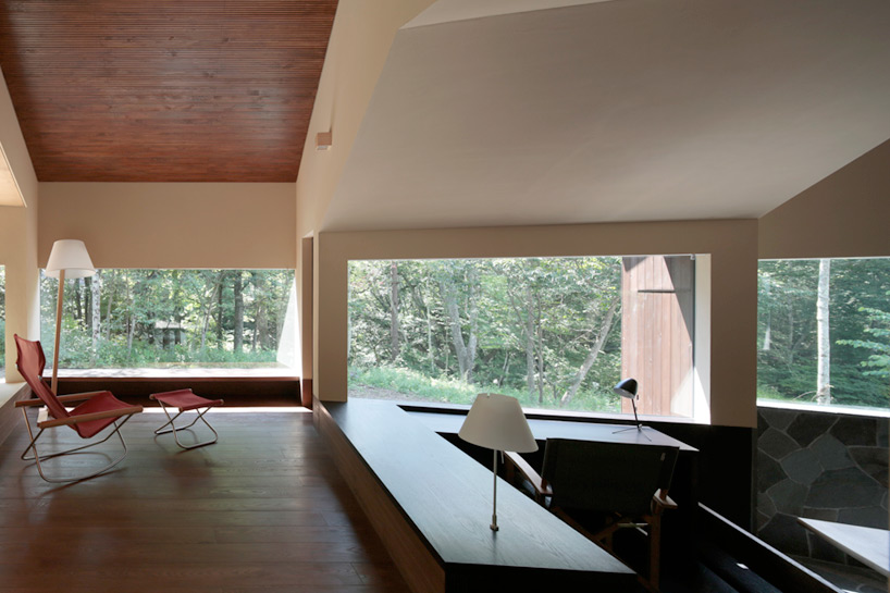 on design rooms that follow the landscape japan designboom