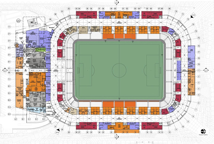 populous wraps BBVA compass stadium in houston with