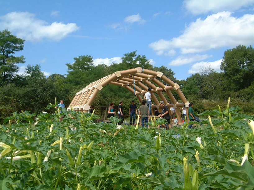 shigeru ban paper pavilion is his first permanent building in europe