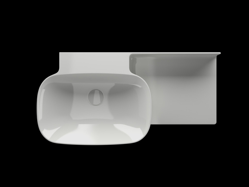 toan nguyen laufen wall mounted washbasin designboom 