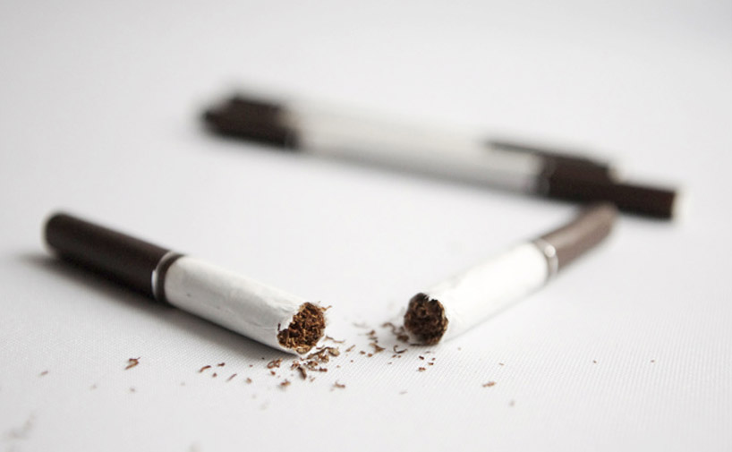 tobacco-quitting cigarettes 
