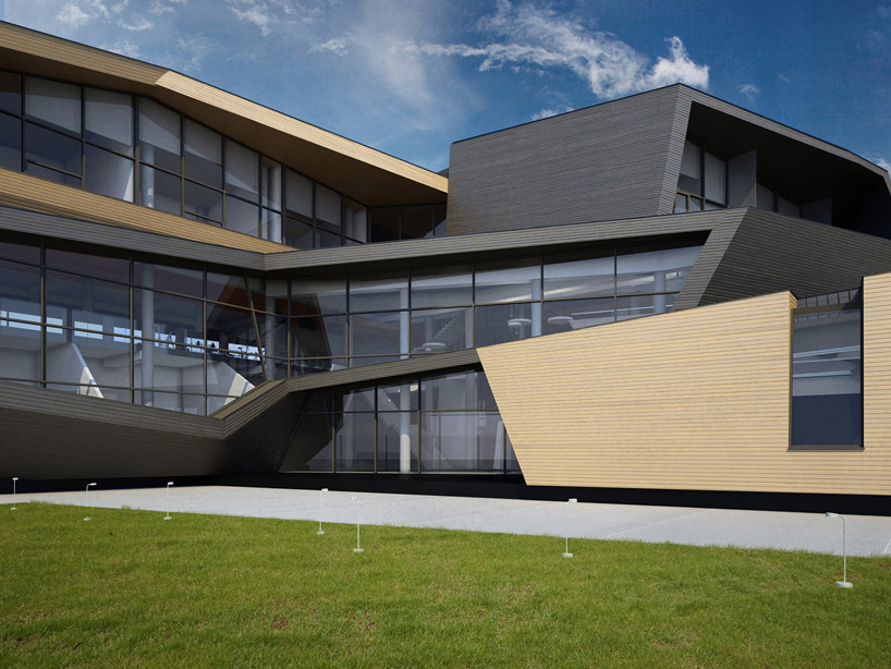 za bor architects istra tennis designboom