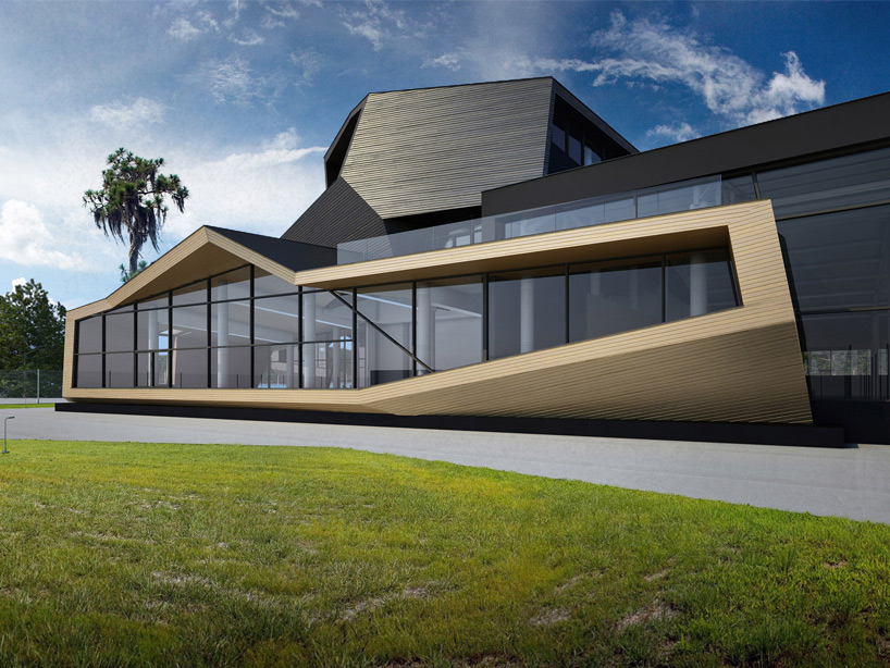 za bor architects istra tennis designboom