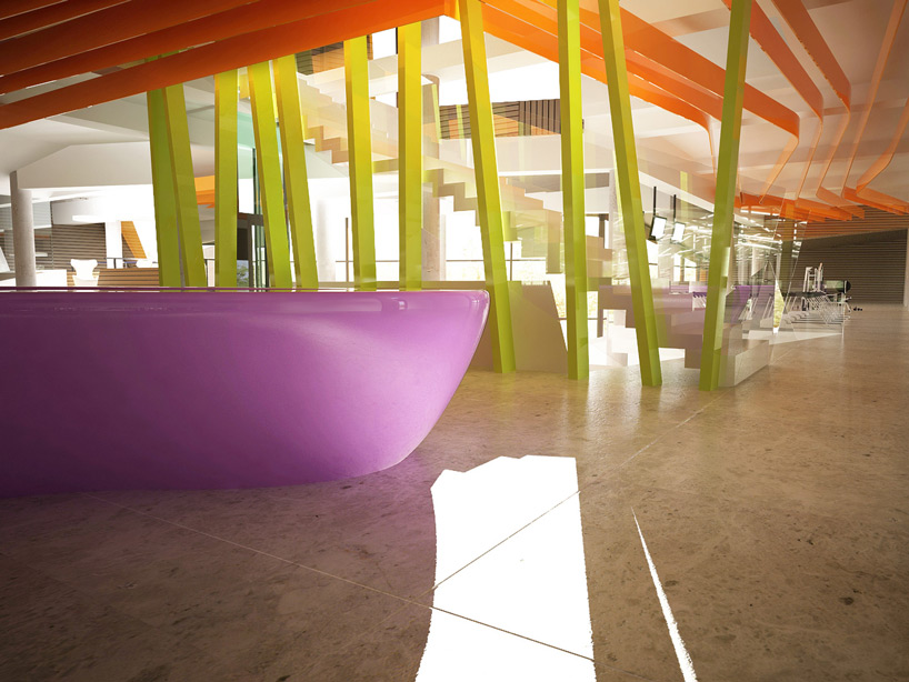 za bor architects istra tennis designboom