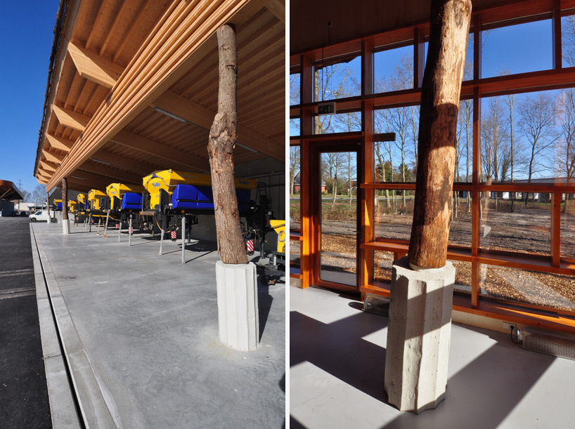 24H architecture highway support center assen designboom