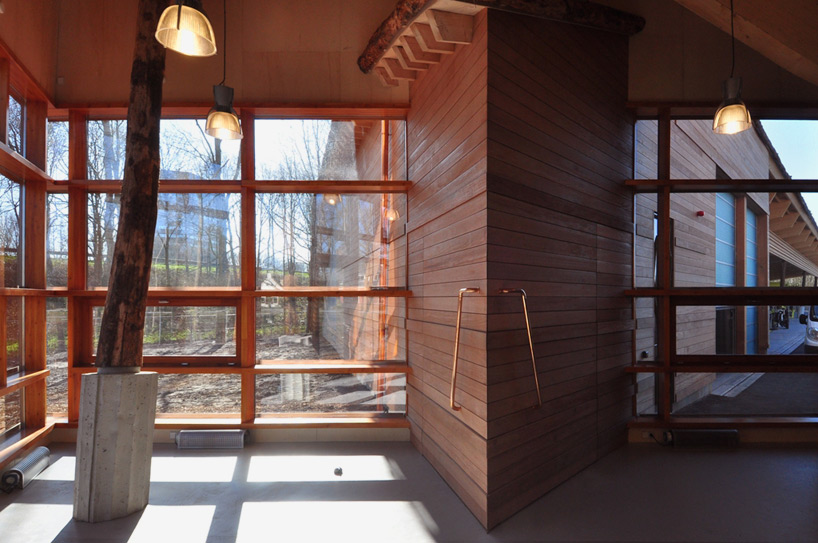 24H architecture highway support center assen designboom