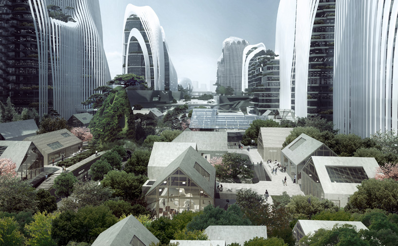MAD architects presents nanjing zendai himalayas center at MAD architects presents nanjing zendai himalayas center at