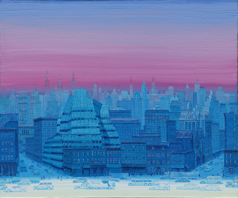 Zhang_Gong_New_York_Morning_Acrylic_on_canvas_54x64cm_2011