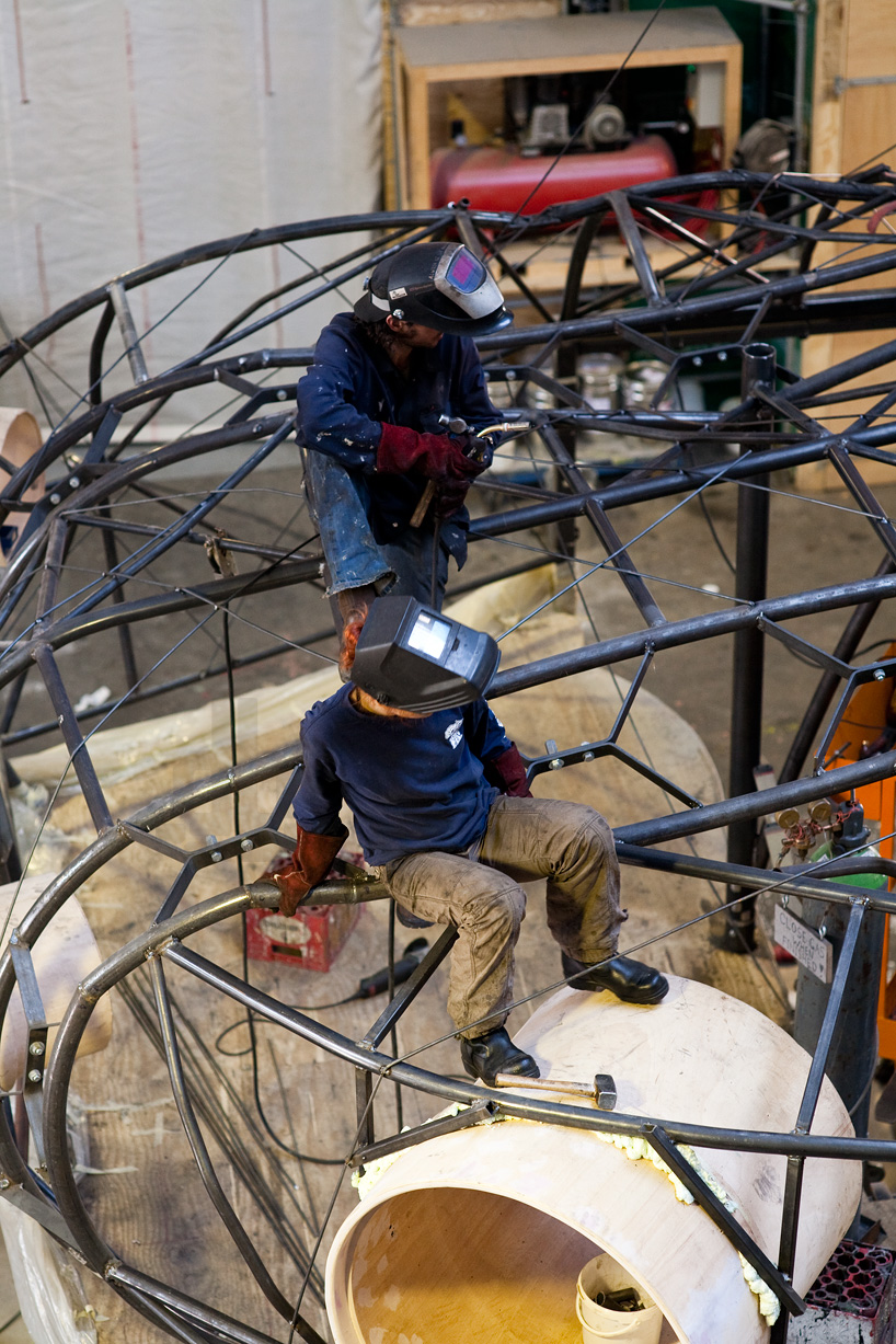 l’absence by atelier van lieshout for le voyage à nantes