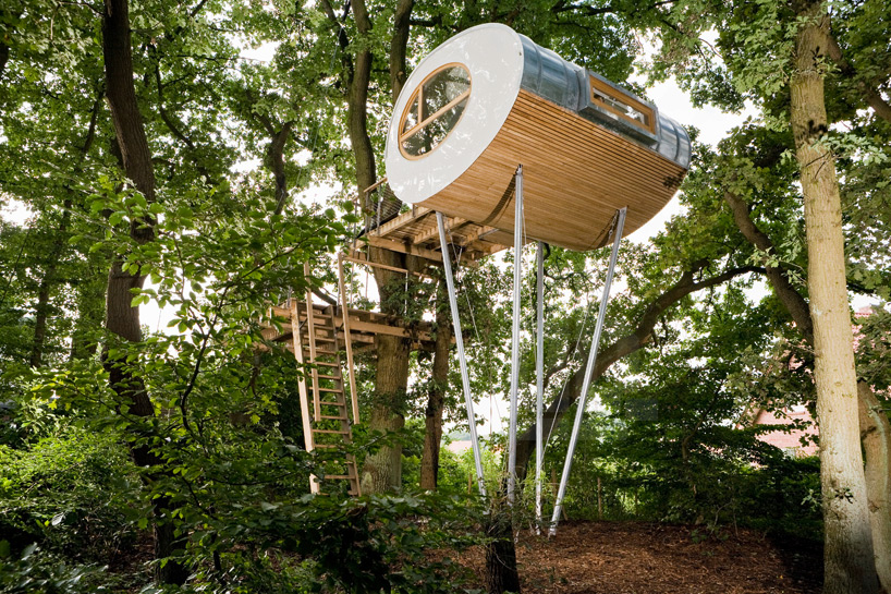 baumraum treehouse djuren designboom