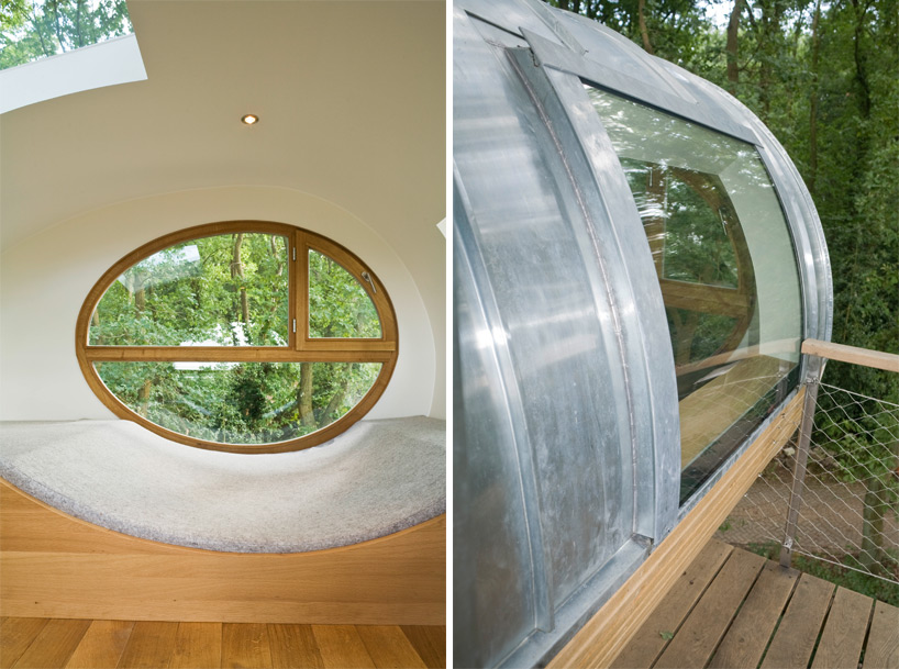 baumraum treehouse djuren designboom