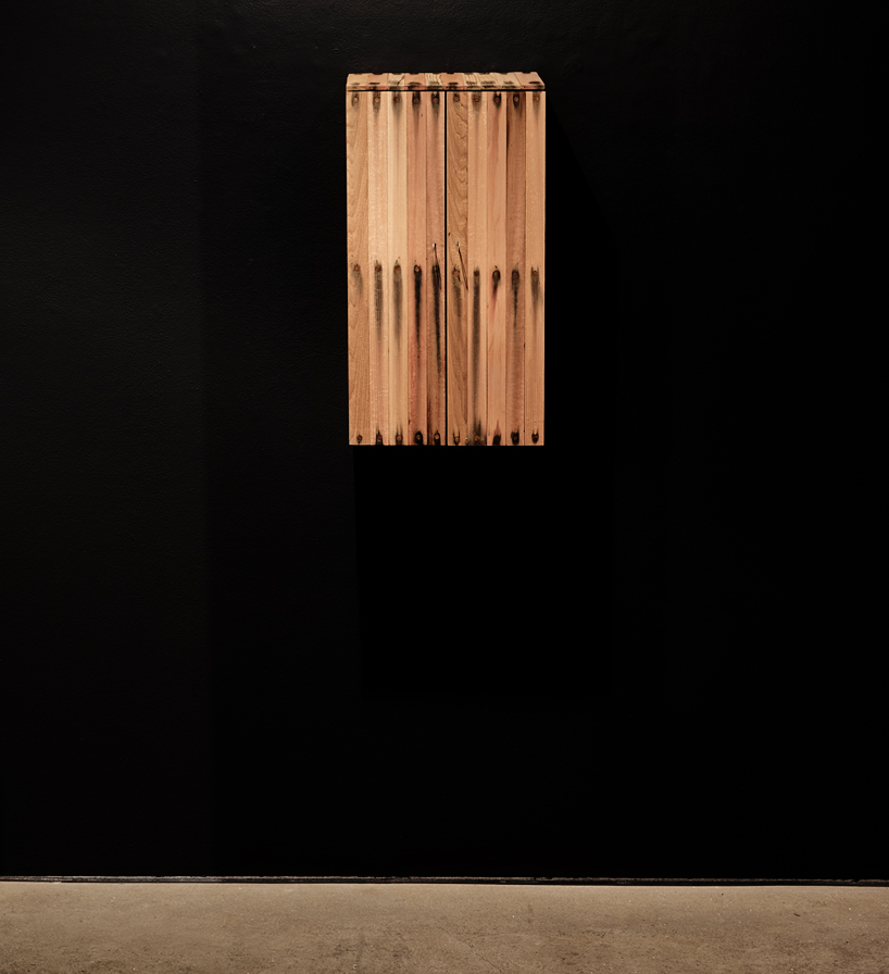 bleed peter marigold sarah myerscough gallery designboom 