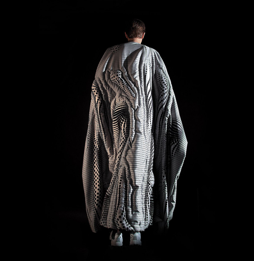 jammer coat by coop himmelb(l)au blocks radio waves for device privacy