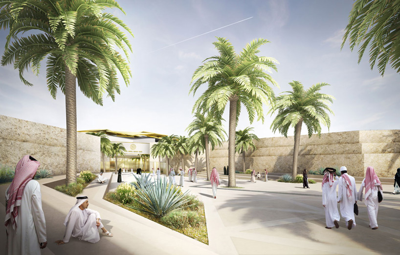 gerber architekten nobel quran oasis designboom