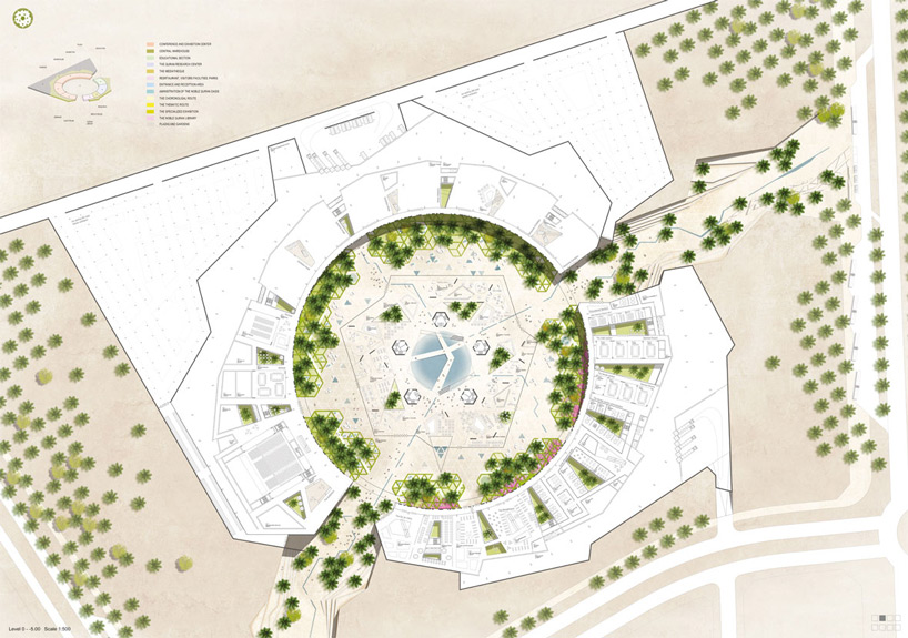 gerber architekten nobel quran oasis designboom