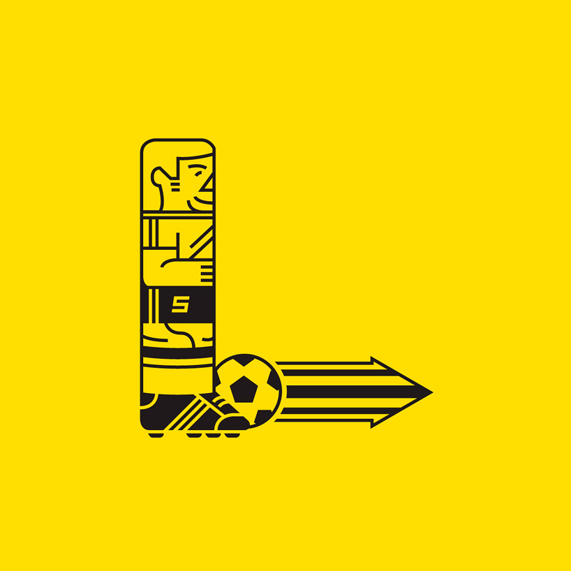 gustavo berocan veiga association ball cup typeface