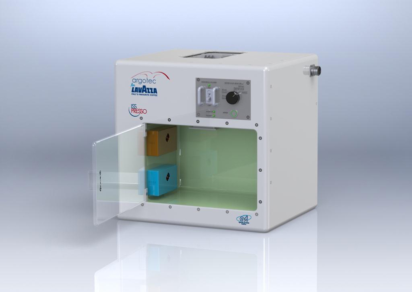 lavazza and argotec send italian coffee into orbit with ISSpresso