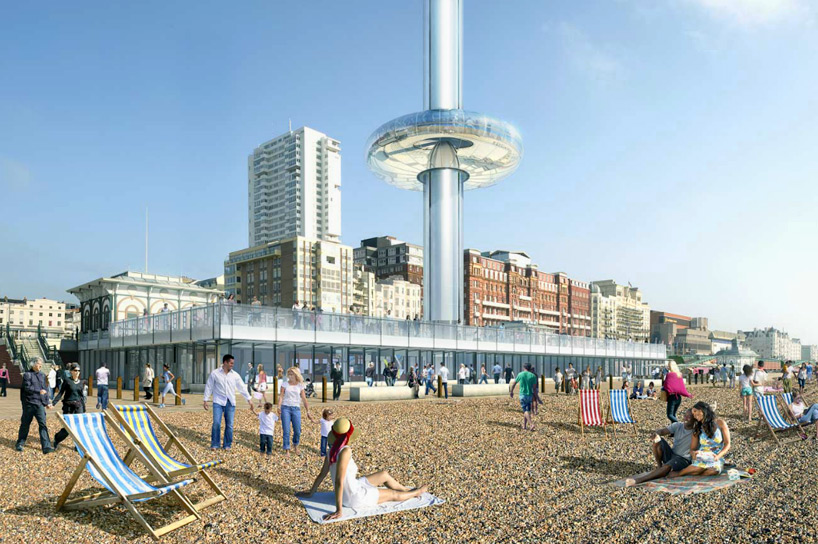 marks barfield architects brighton i360 designboom