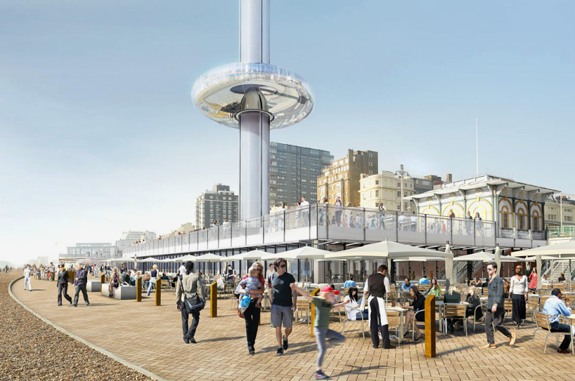 marks barfield architects brighton i360 designboom