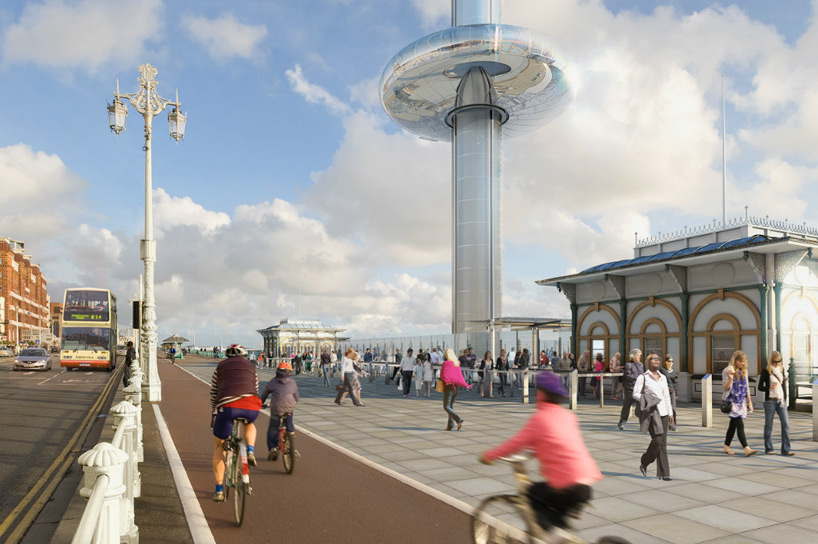 marks barfield architects brighton i360 designboom