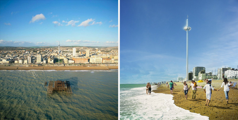 marks barfield architects brighton i360 designboom