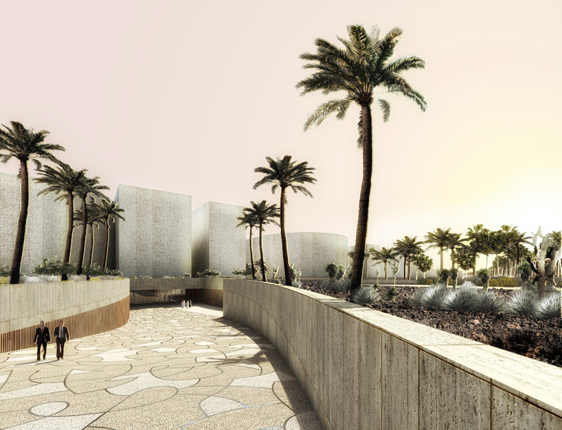 mecanoo noble quran oasis al madinah saudi arabia designboom