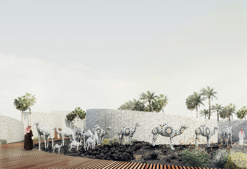 mecanoo noble quran oasis designboom
