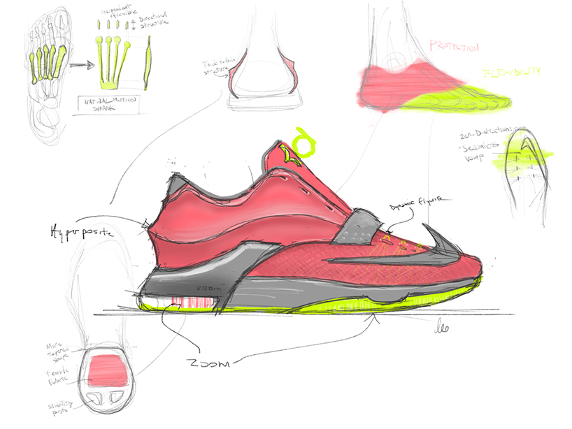 NIKE KD7 basketball shoe for kevin durant