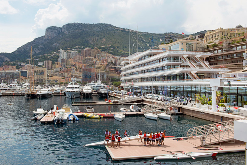 norman foster + partners yacht club de monaco designboom