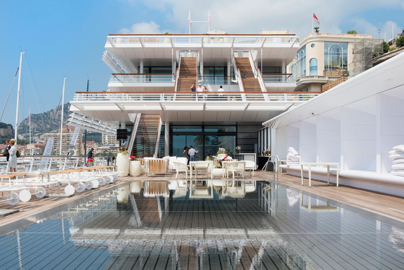 norman foster + partners yacht club de monaco designboom