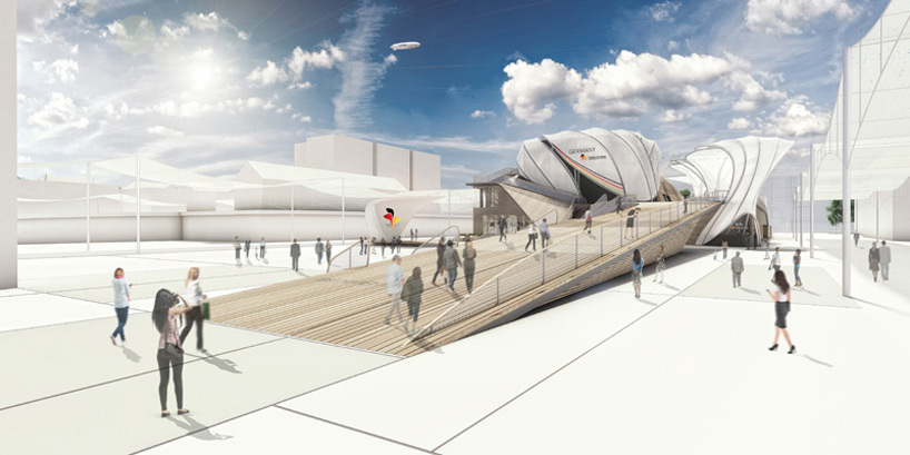 schmidhuber german pavilion expo milan 2015 designboom