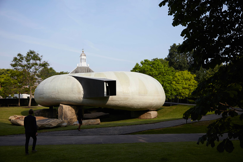 serpentine pavilion 2014 smiljan radic london designboom