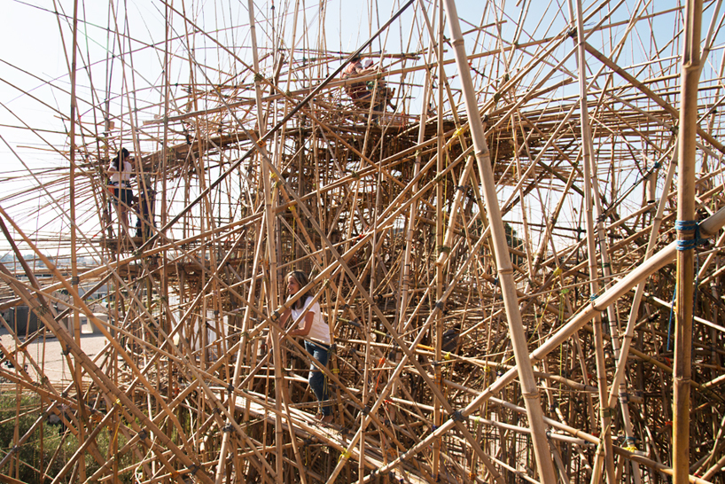 starn brothers big bambu jerusalem designboom 