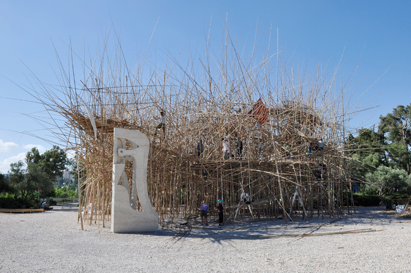 starn brothers big bambu jerusalem designboom 