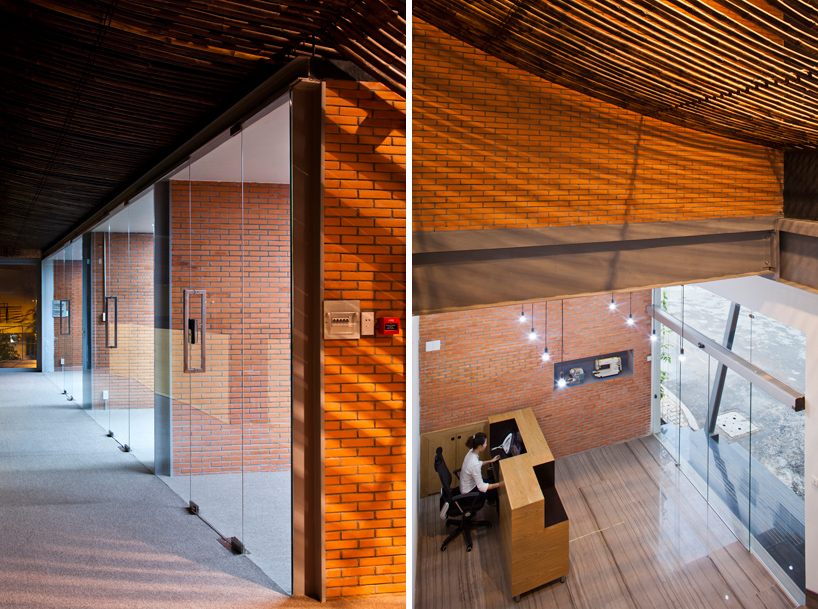 vo trong nghia architects factory office renovation bamboo designboom