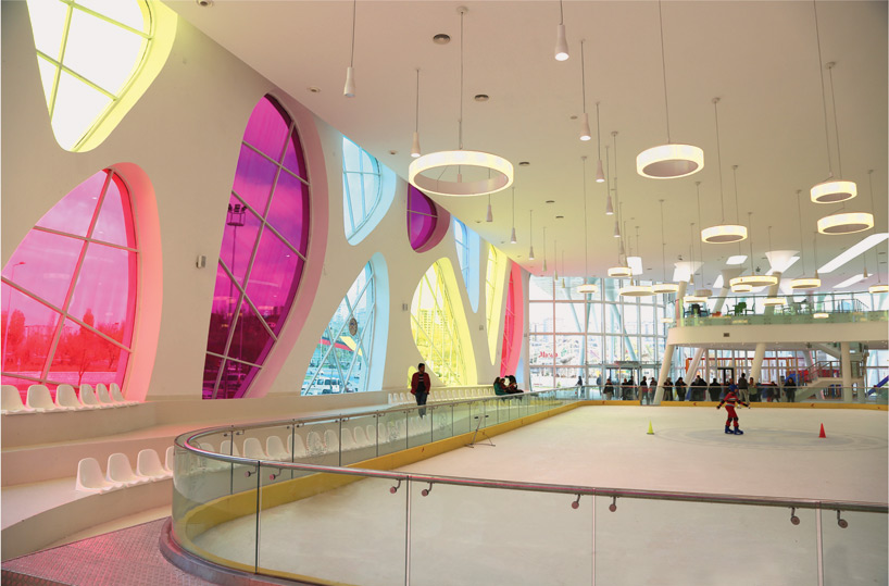 BKA bahadir kul architects kayseri ice ring turkey designboom