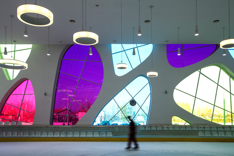 BKA bahadir kul architects kayseri ice ring turkey designboom