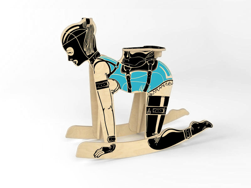 DIY pony girl rocker designboom 