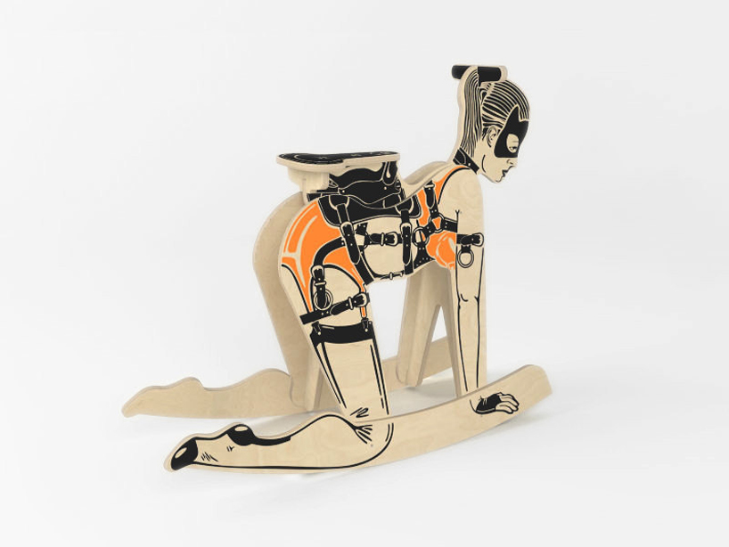 DIY pony girl rocker designboom 