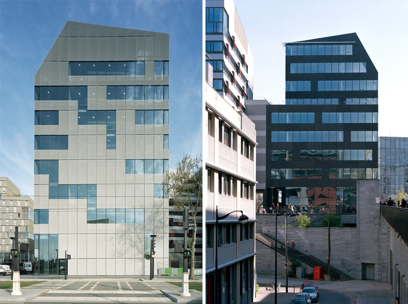 ECDM architectes M5B3 offices designboom