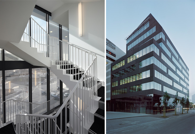 ECDM architectes M5B3 offices designboom
