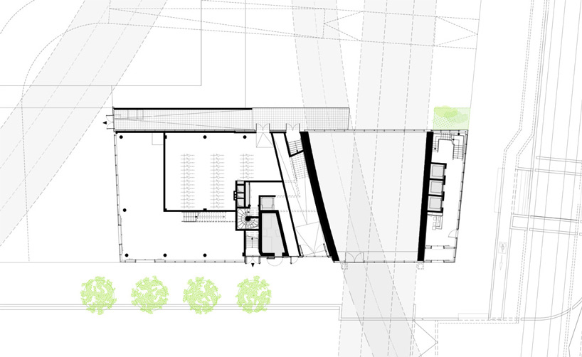 ECDM architectes M5B3 offices designboom