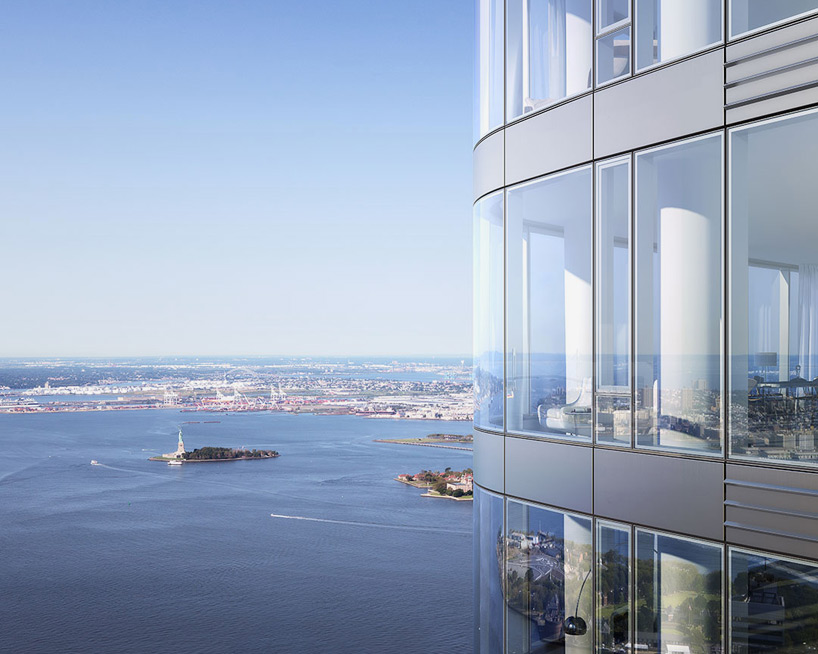 JAHN 50 west manhattan skyscraper new york designboom